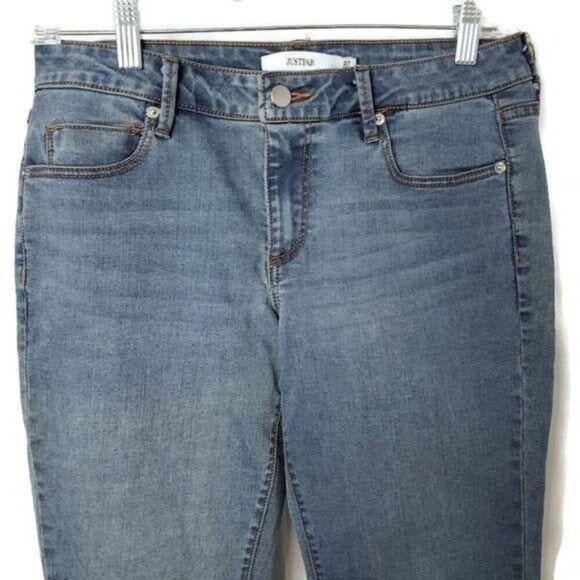 Just Fab Skinny Jeans Blue Women's Size 27 Denim‎ - Picture 5 of 6